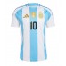 Camiseta Argentina Lionel Messi #10 Primera Equipación Replica Copa America 2024 mangas cortas